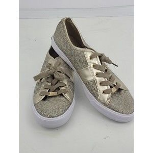 Guess Gold Glitter Sparkle Women Shoes Size 10 M